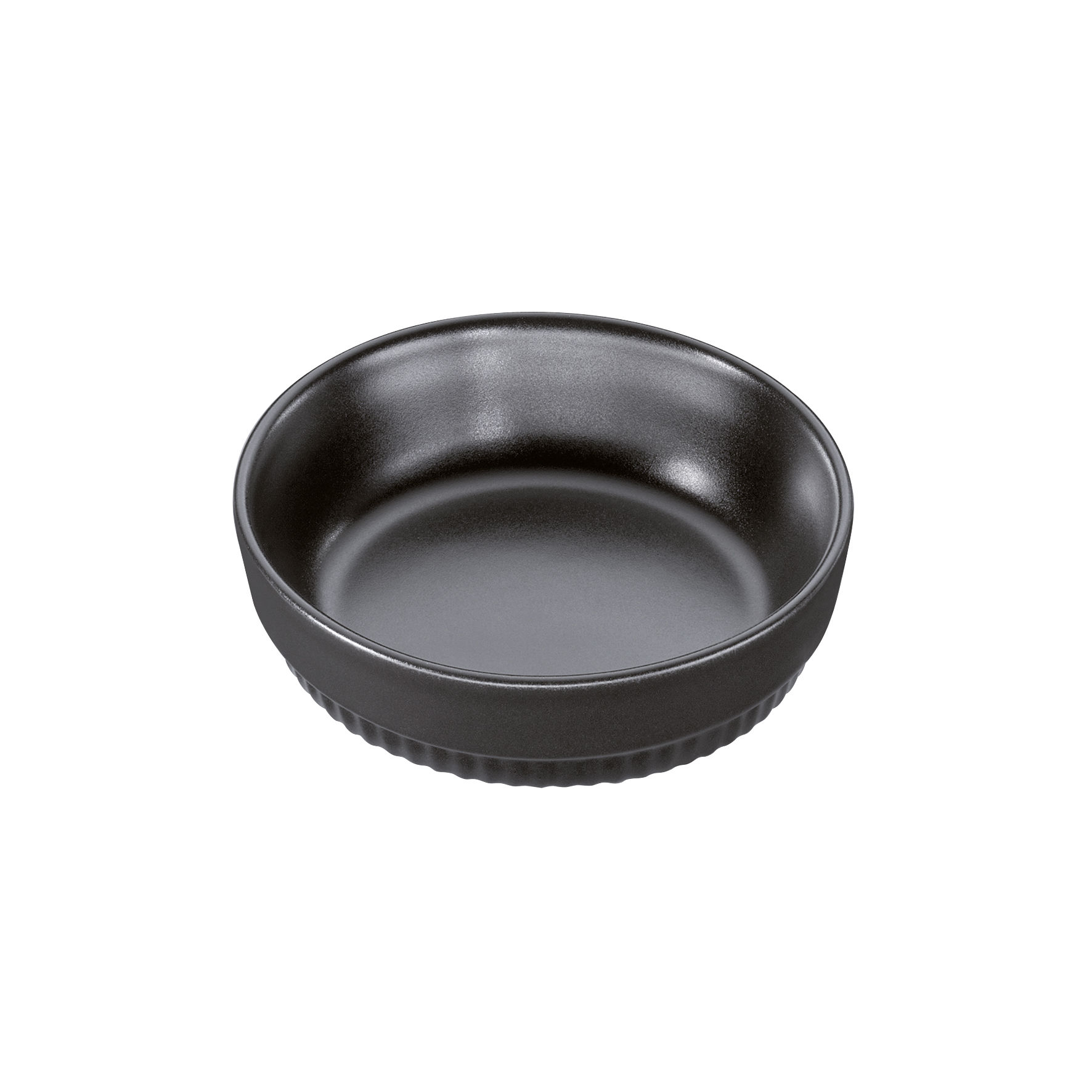 Model za crème brûlée CHALET Ø 12 cm črn Spring