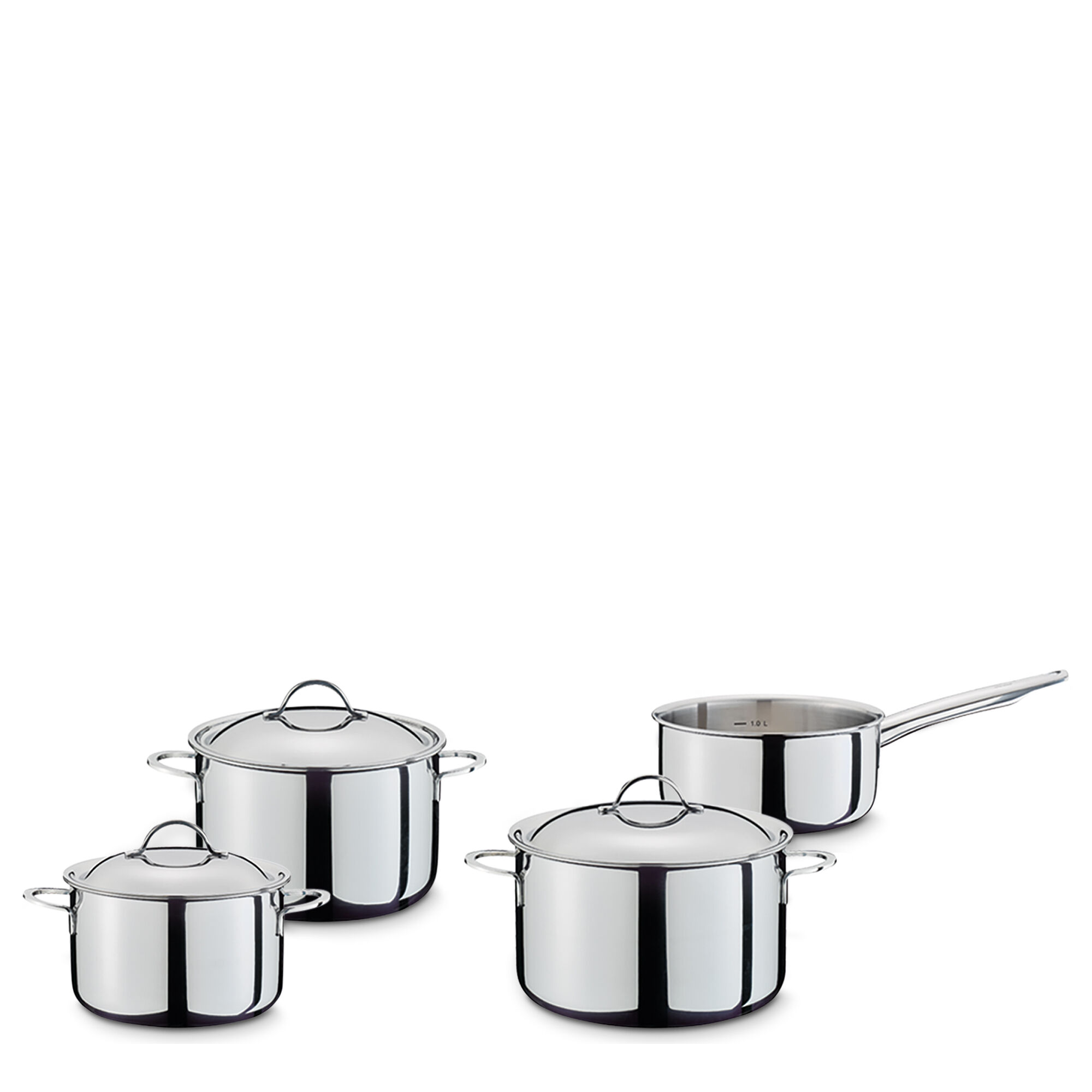 Pot set CRISTAL 4 pieces