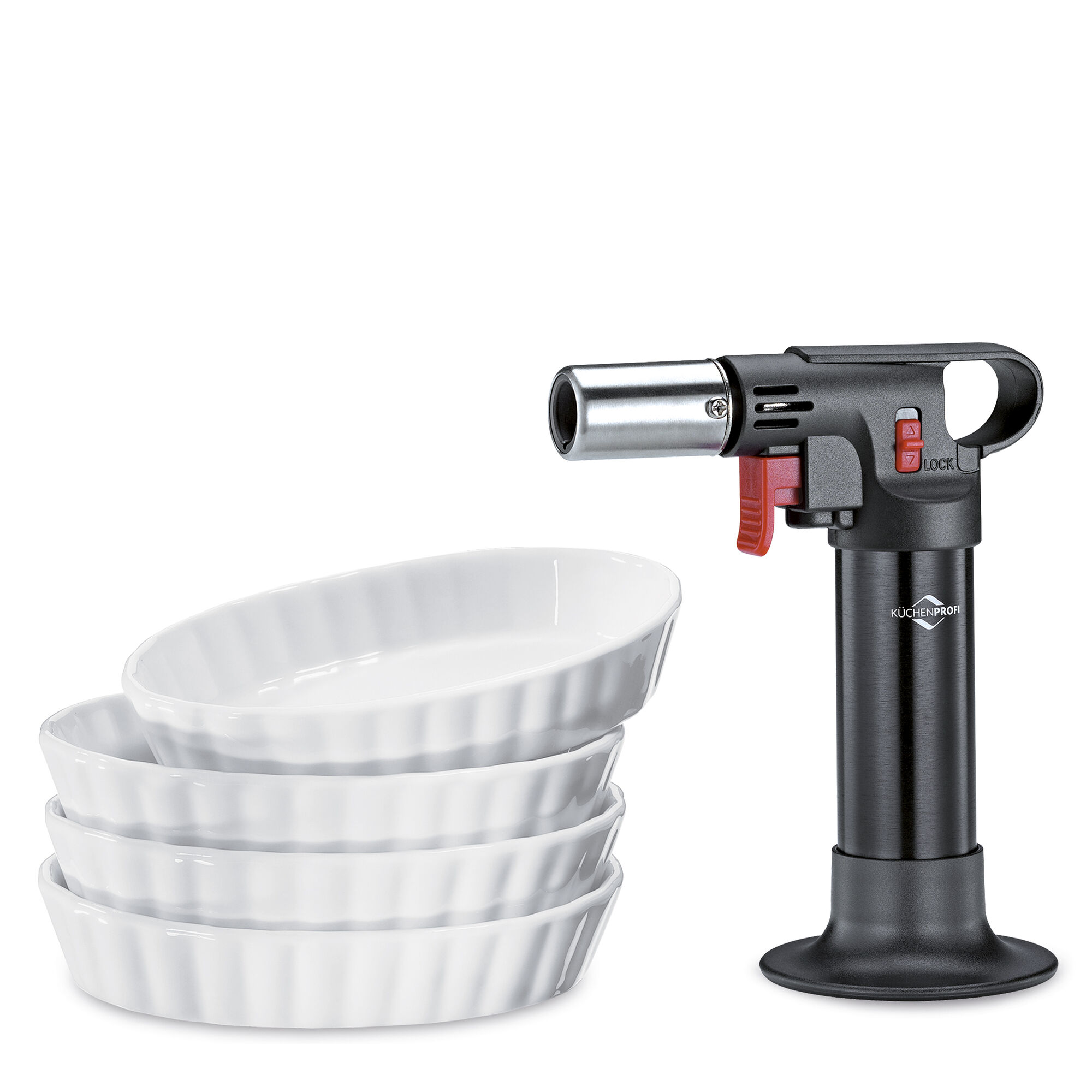 Crème Brûlée-Set CLASSIC, 5 kos