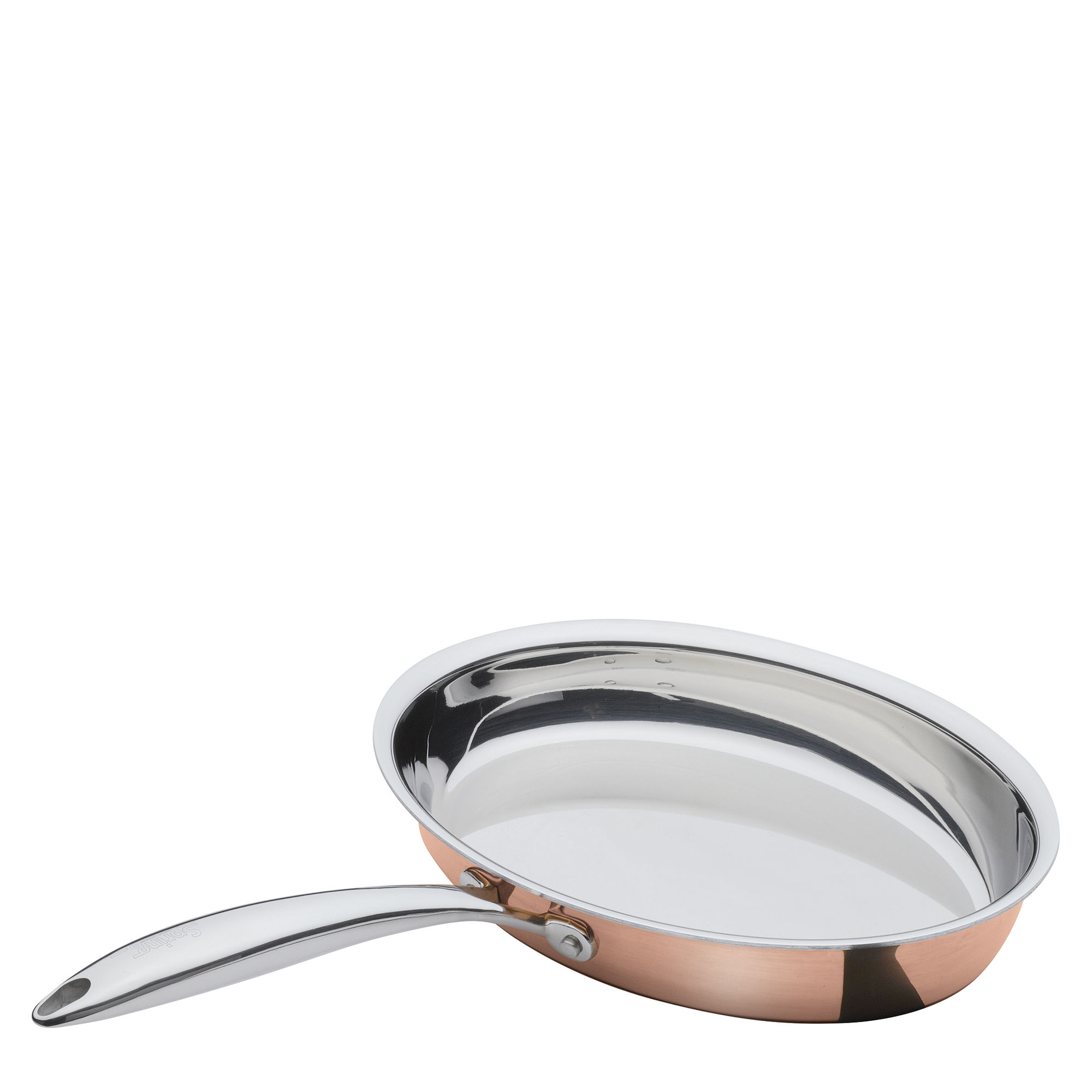 Oválná pánev CULINOX, měď, 30 cm - SPRING SOLINGEN