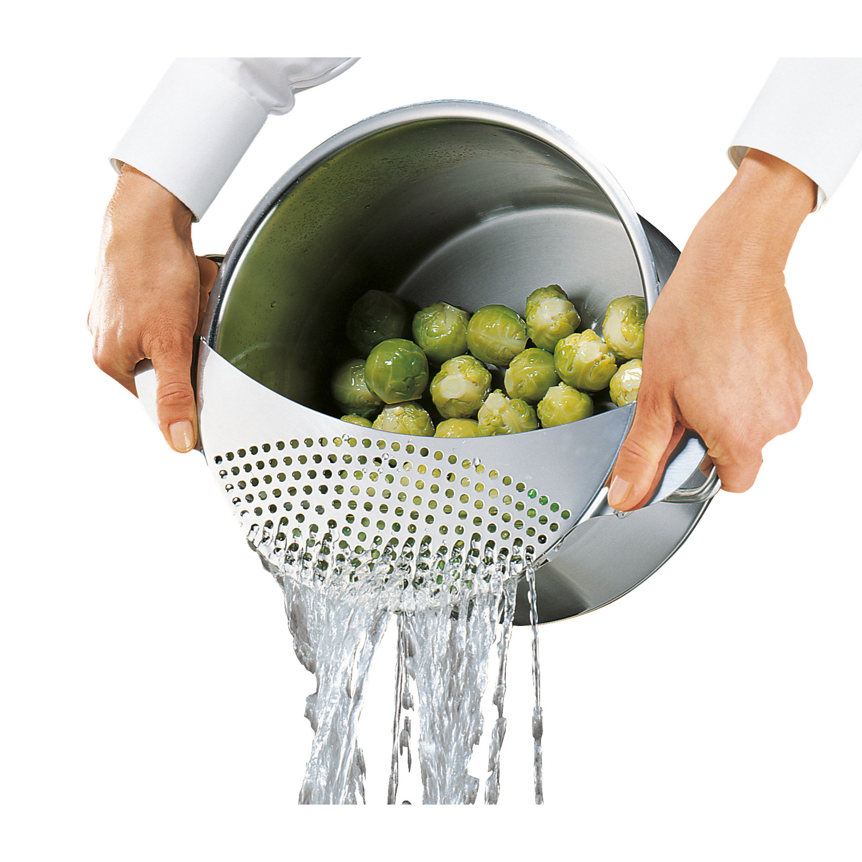 Prelijte skozi cedilo