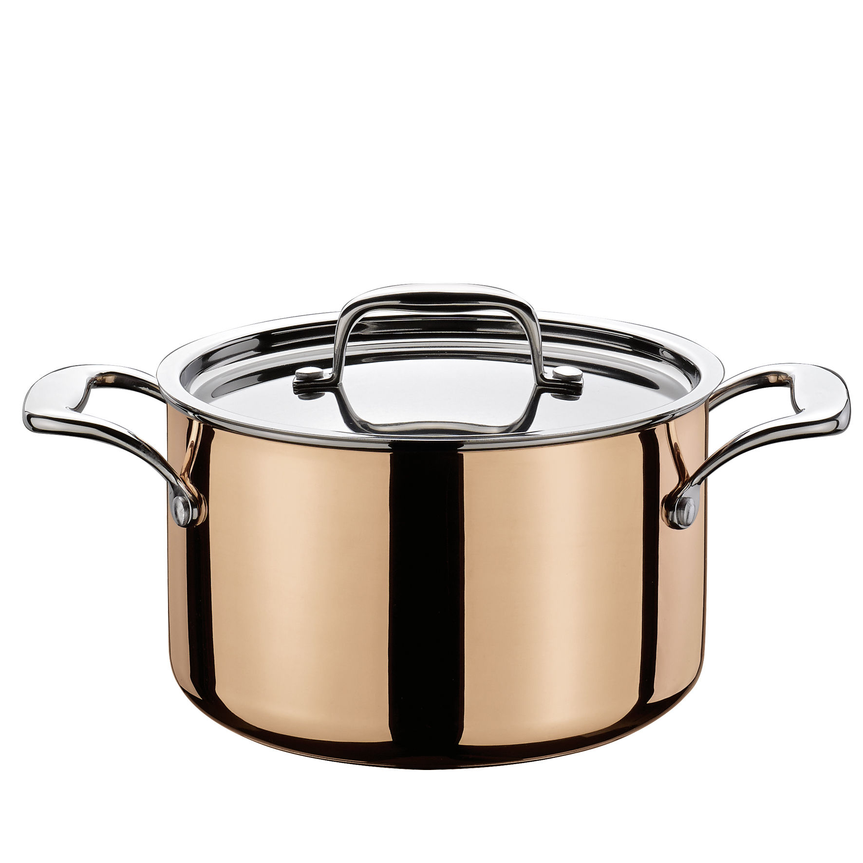 Kastrol CULINOX, měď, 20 cm - SPRING SOLINGEN